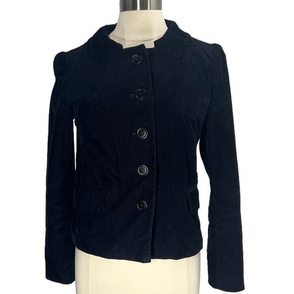 J.CREW Corduroy Button Up Jacket SZ 6 - Picture 1 of 9
